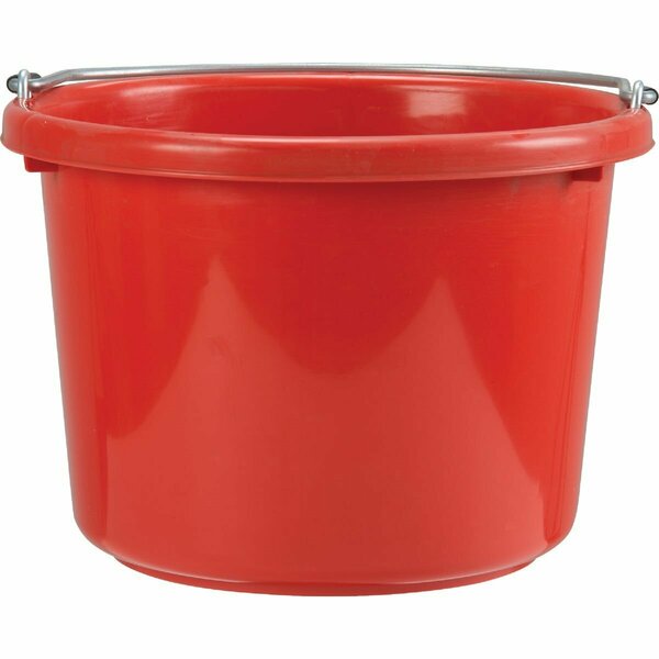 Tuff Stuff 8 Qt. Red Poly Bucket KMC-RN101RD